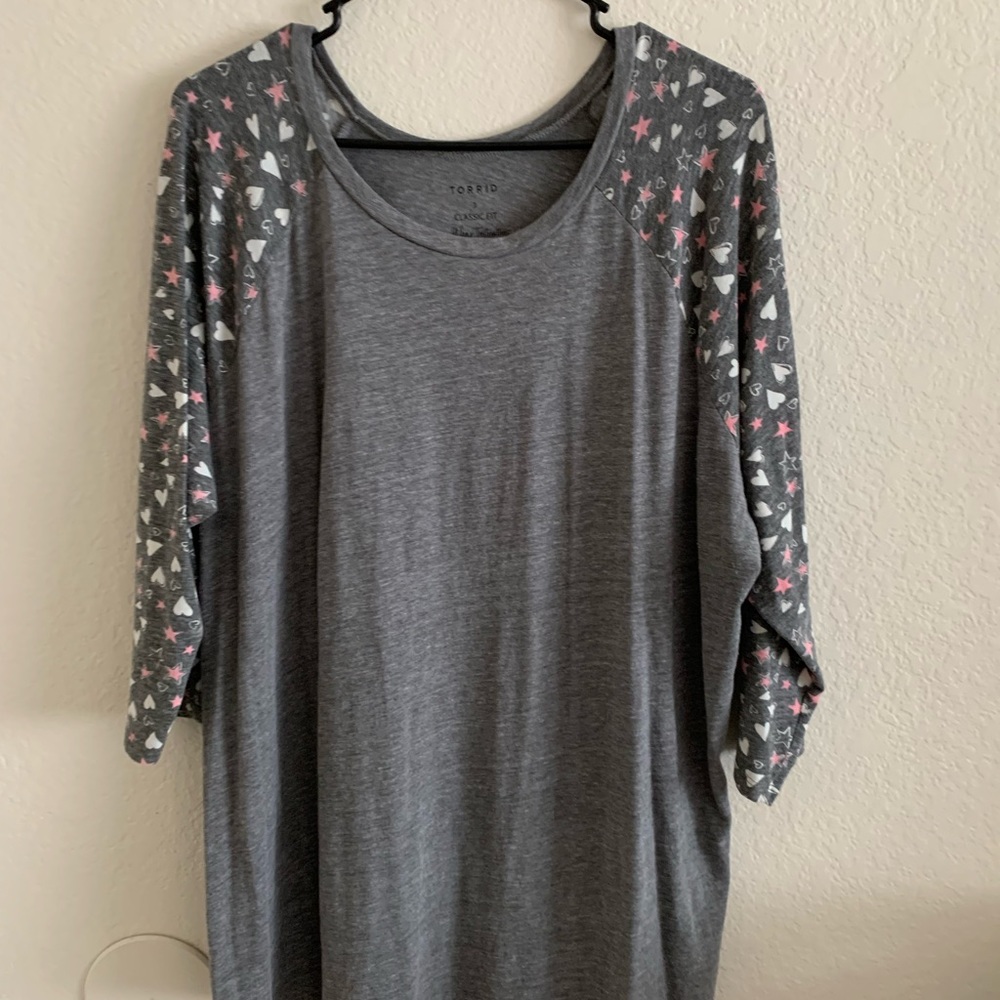 Torrid Super Soft Raglan Tee